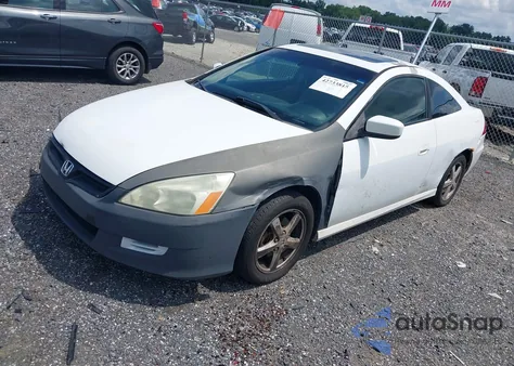 2006 Honda Accord 2.4 Ex z USA, uszkodzony, nr VIN 1HGCM72766A020200